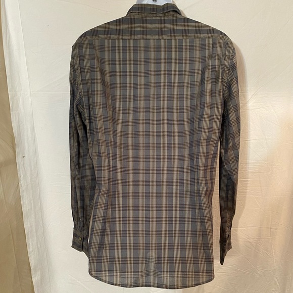 JOHN VARVATOS USA Men’s Plaid Button Down Shirt Sz L - Picture 5 of 5
